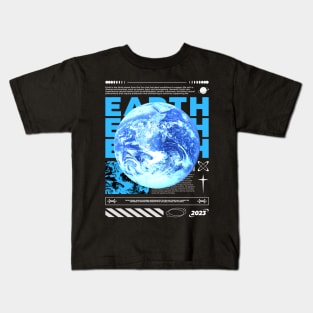 Earth Streetwear T-Shirt - Love the Planet Kids T-Shirt